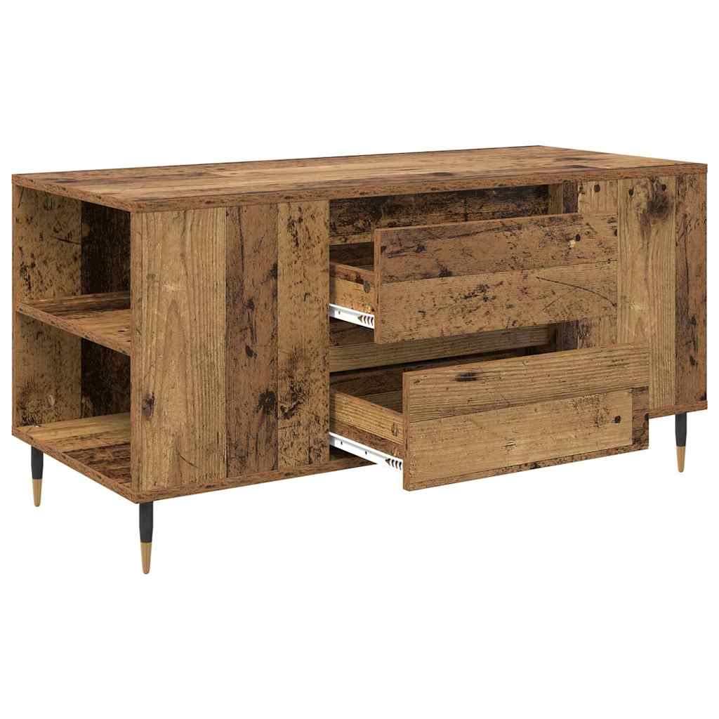 Table basse Bois ancien 102 x 44,5 x 50 cm Bois d'ingénierie - XIOS