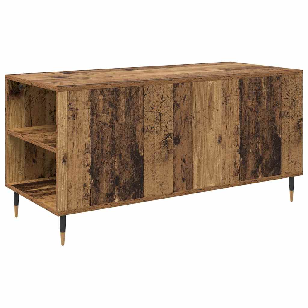 Table basse Bois ancien 102 x 44,5 x 50 cm Bois d'ingénierie - XIOS