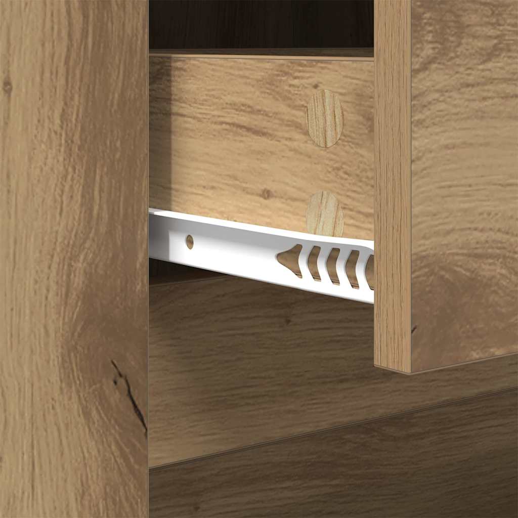Table basse with Drawer chêne artisanal 102 x 44,5 x 50 cm - XIOS