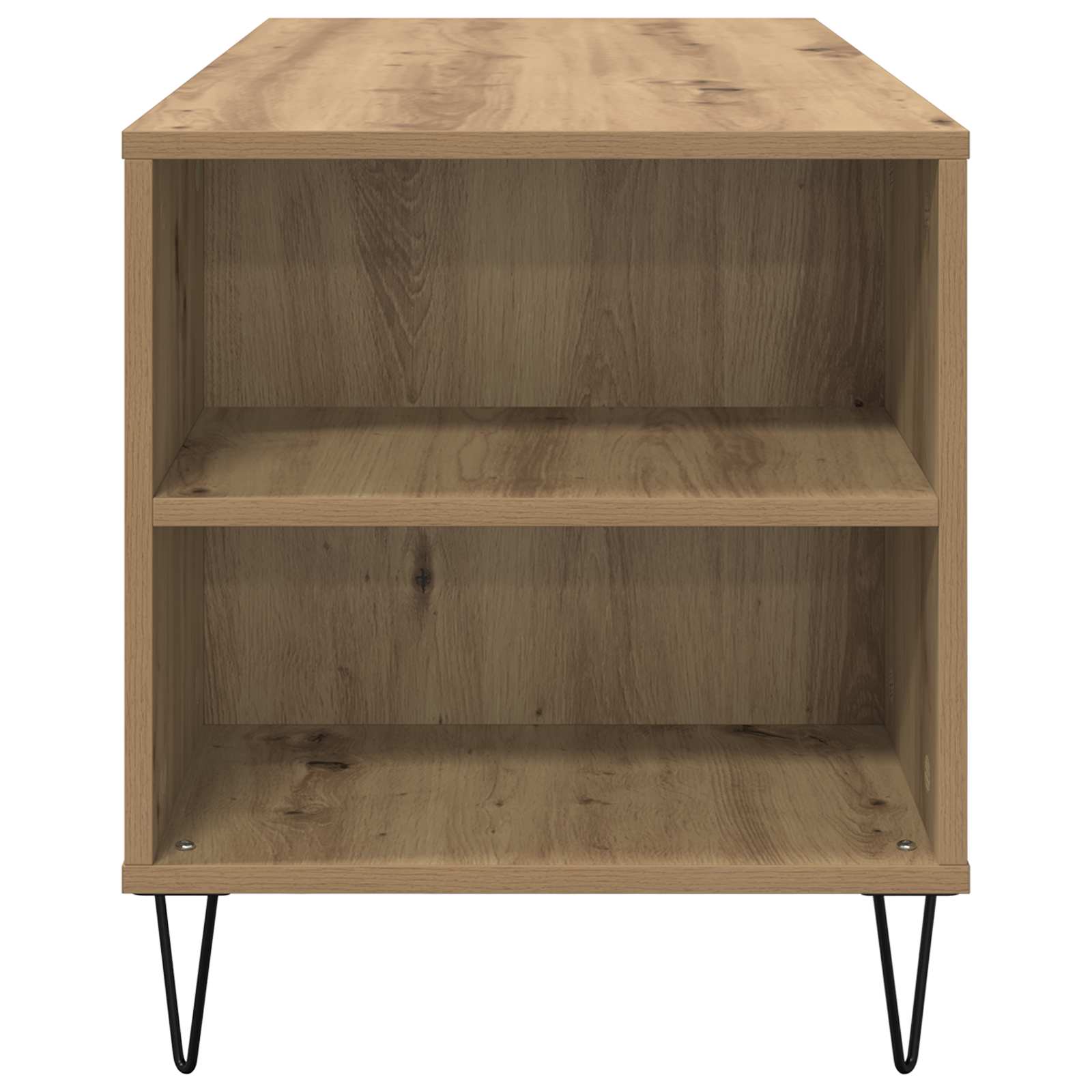 Table basse avec tiroir Chêne artisanal 102 x 44,5 x 50 cm - XIOS