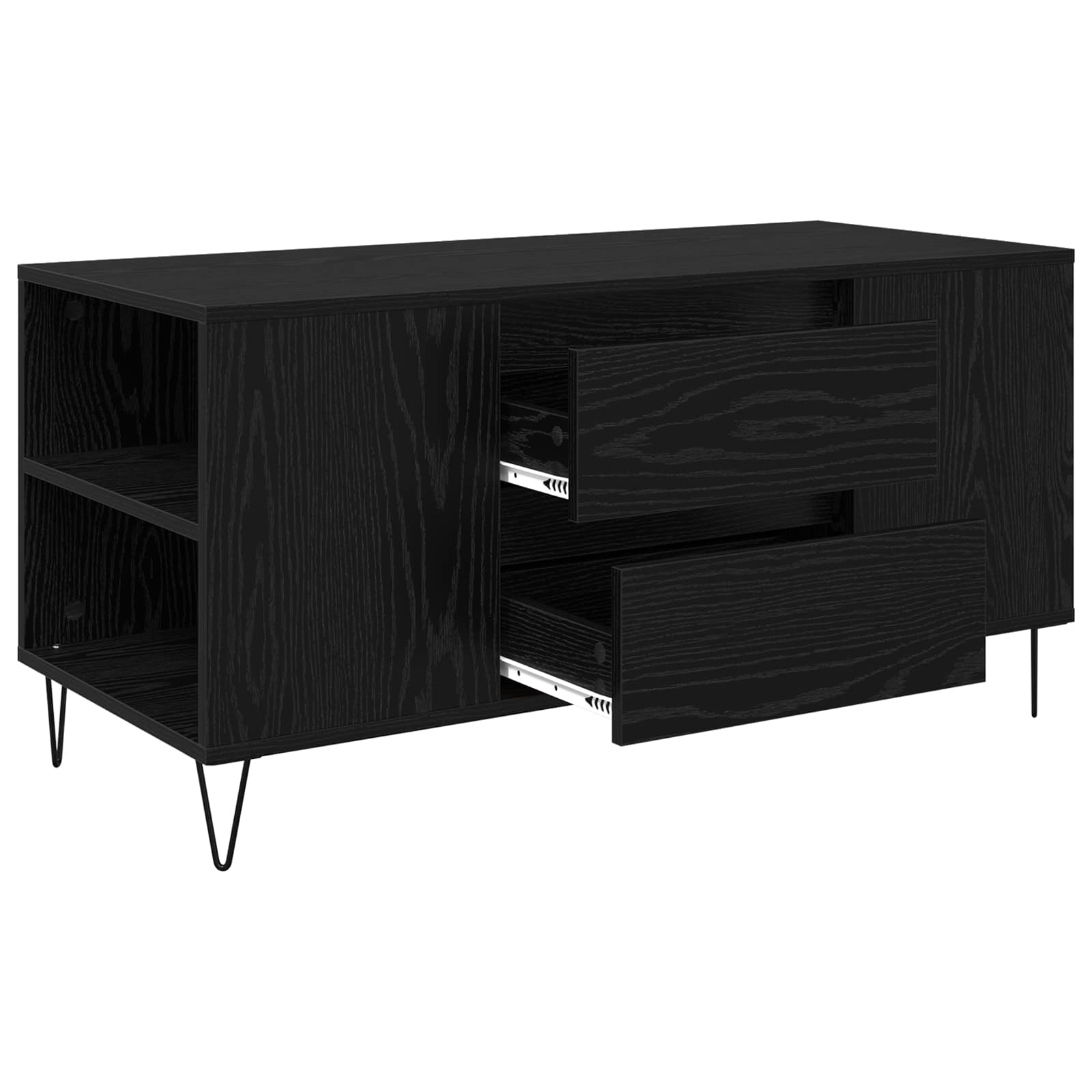 Table basse Chêne noir 102 x 44,5 x 50 cm Bois d'ingénierie - XIOS