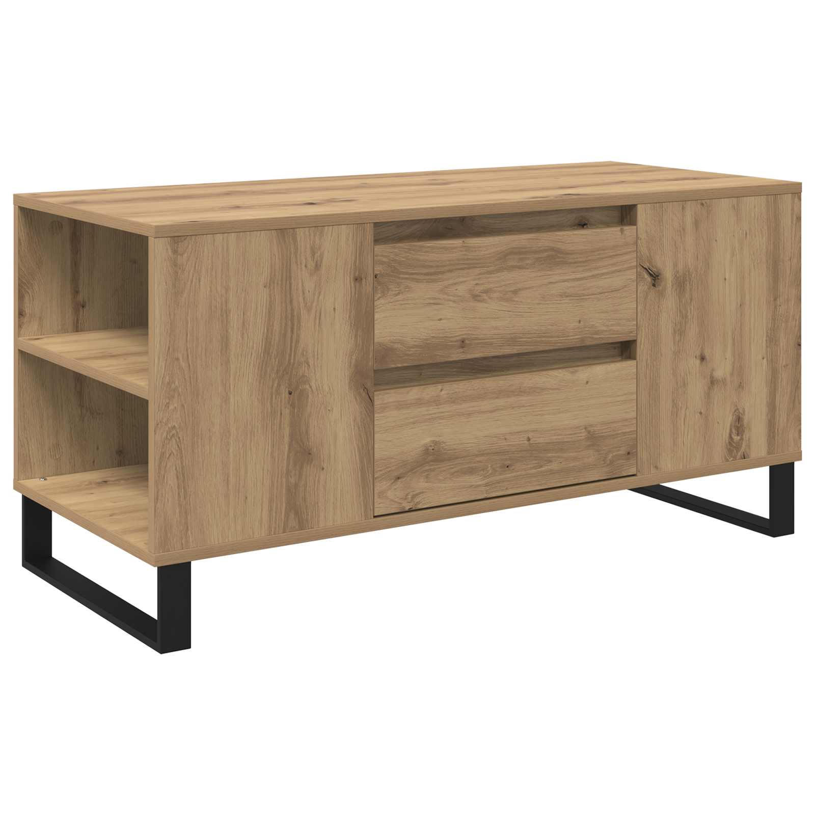 Table basse Chêne artisanal 102 x 44,5 x 50 cm - XIOS