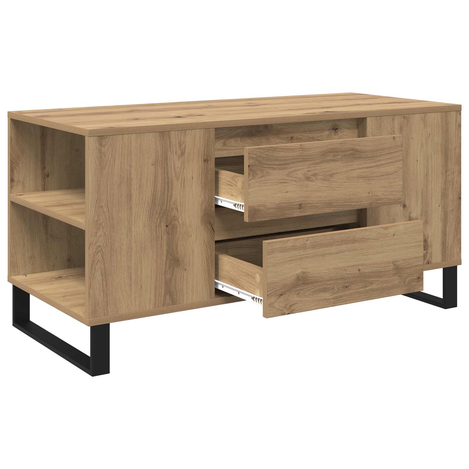 Table basse Chêne artisanal 102 x 44,5 x 50 cm - XIOS