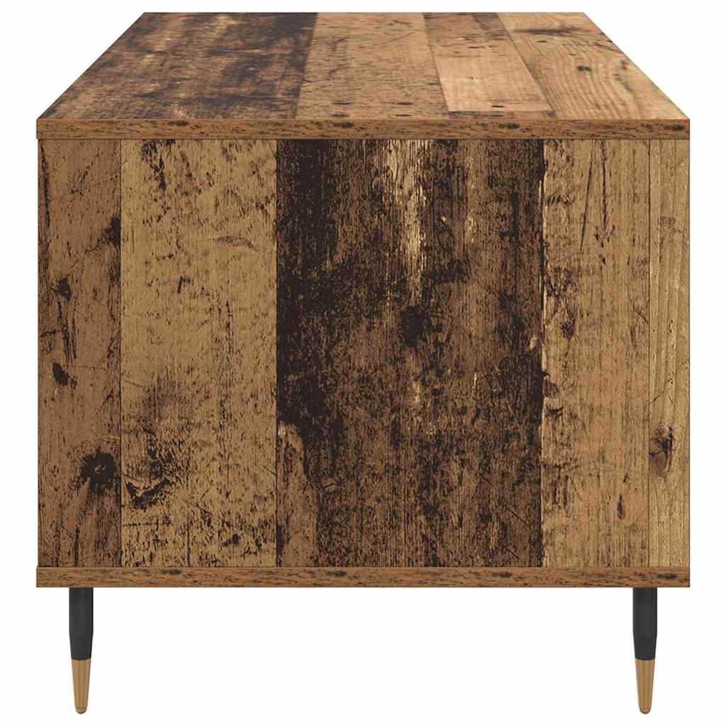 Table basse Bois ancien 90 x 49 x 45 cm Bois d'ingénierie - XIOS