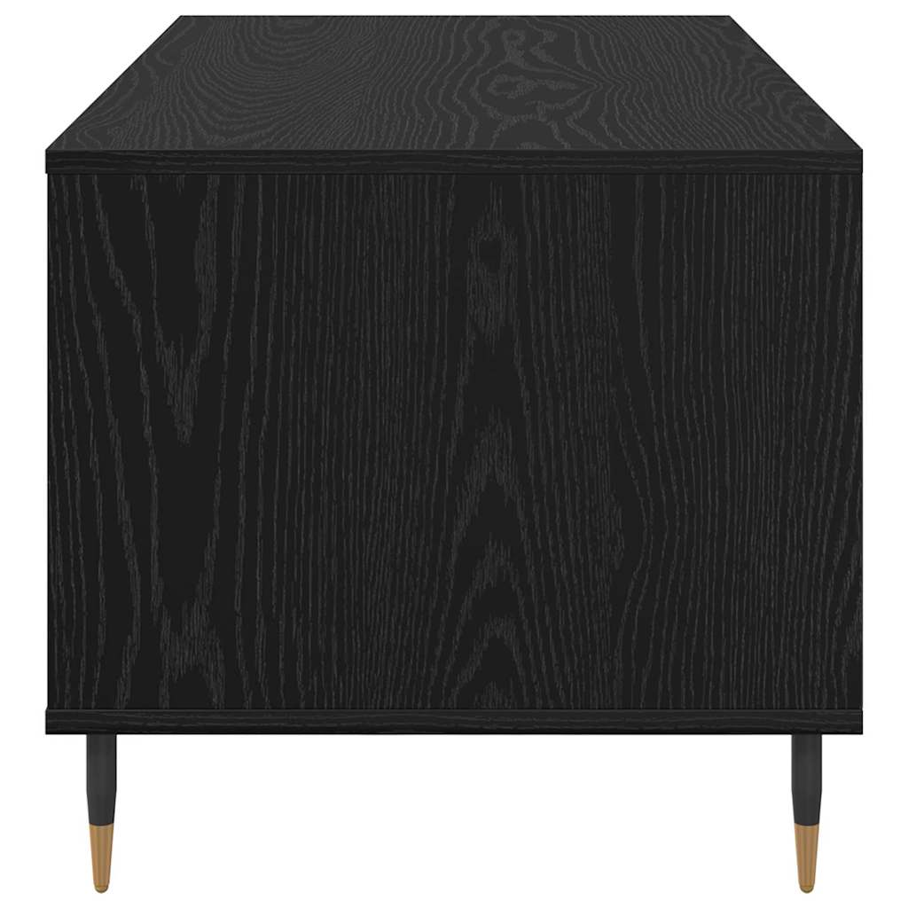 Table basse Chêne noir 90 x 49 x 45 cm Bois d'ingénierie - XIOS