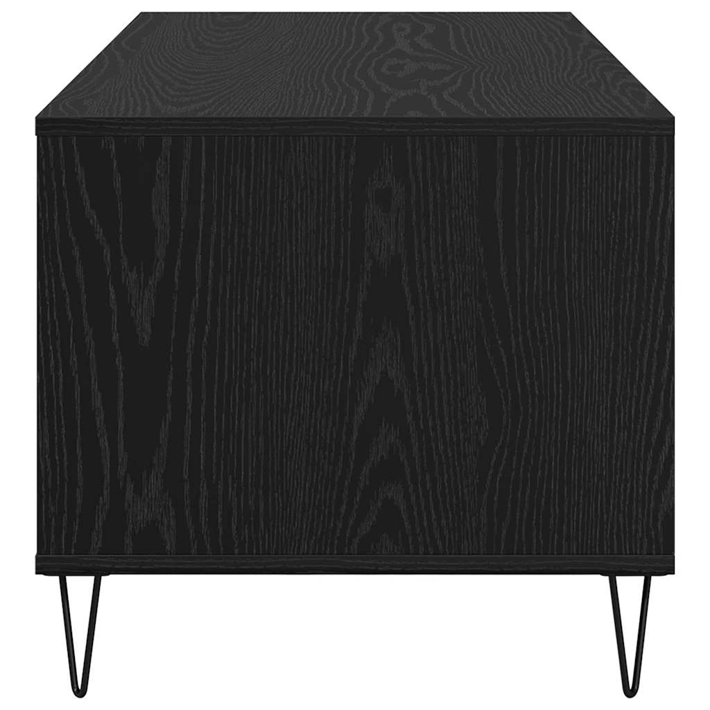 Table basse Chêne noir 90 x 49 x 45 cm Bois d'ingénierie - XIOS