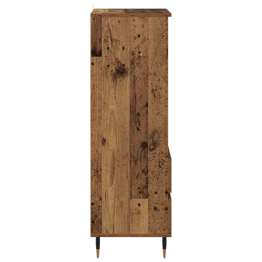 Haut Armoire Bois Ancien 40 x 36 x 110 cm Bois d'ingénierie - XIOS