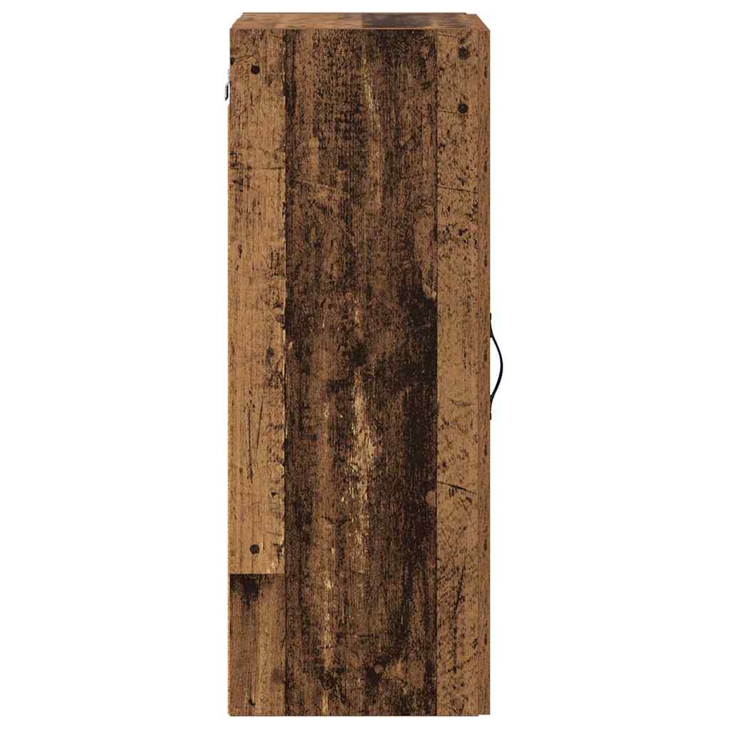 Meuble mural Bois Ancien 34,5 x 34 x 90 cm Bois d'ingénierie - XIOS