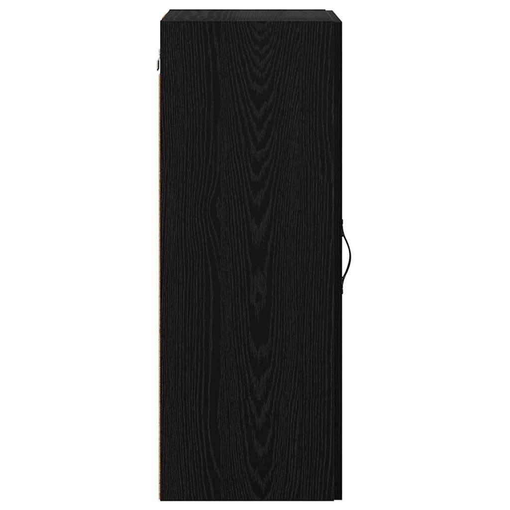 Meuble mural Chêne noir 34,5 x 34 x 90 cm Bois d'ingénierie - XIOS