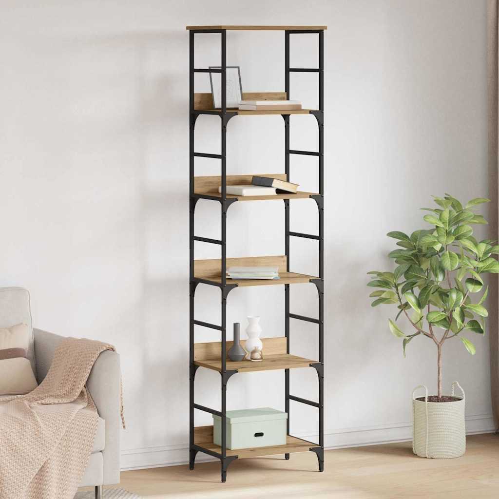 Étagère Chêne artisanal 50 x 33 x 188,5 cm Bois d'ingénierie - XIOS