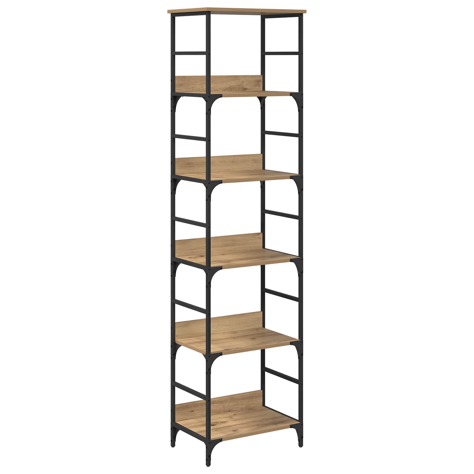 Étagère Chêne artisanal 50 x 33 x 188,5 cm Bois d'ingénierie - XIOS