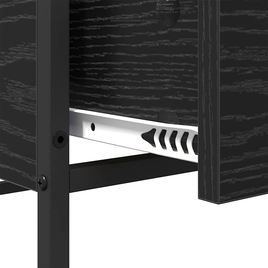 Table basse Chêne noir 100 x 51 x 45 cm Bois d'ingénierie - XIOS