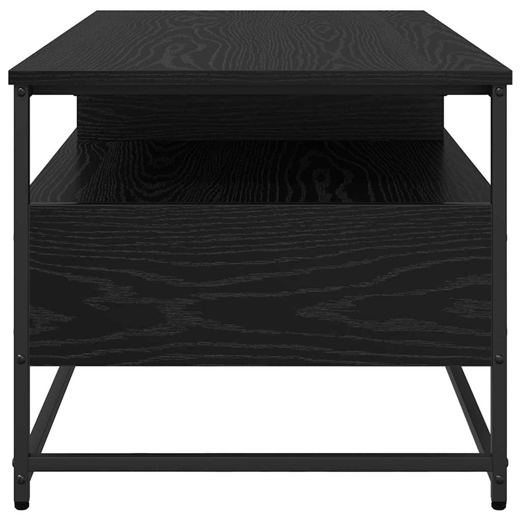 Table basse Chêne noir 100 x 51 x 45 cm Bois d'ingénierie - XIOS
