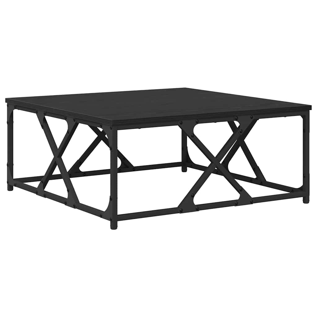 Table basse Chêne noir 70 x 70 x 30 cm Bois d'ingénierie - XIOS