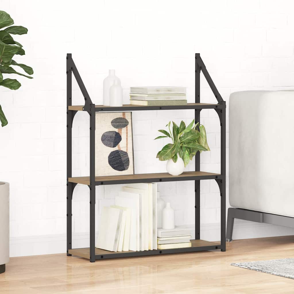 Étagère Murale avec étagère Chêne artisanal 60 x 21 x 78,5 cm - XIOS