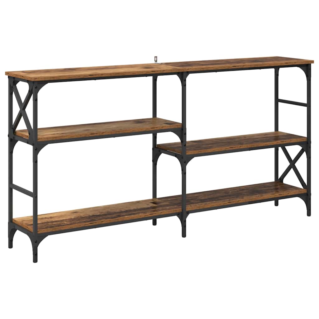 Table console Bois ancien 150 x 29 x 76,5 cm Bois d'ingénierie - XIOS