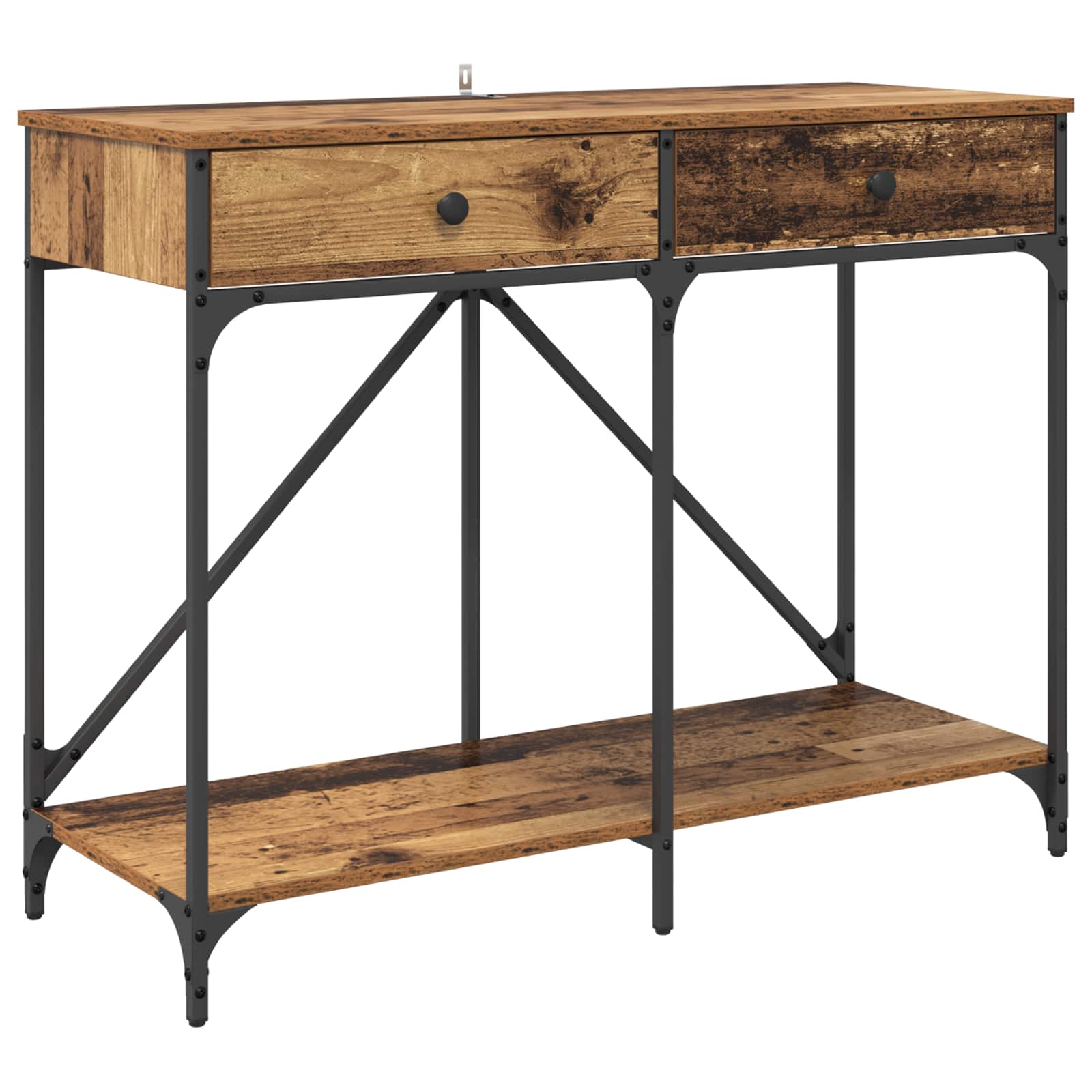 Table console Bois Ancien 100 x 39 x 78,5 cm Bois d'ingénierie - XIOS
