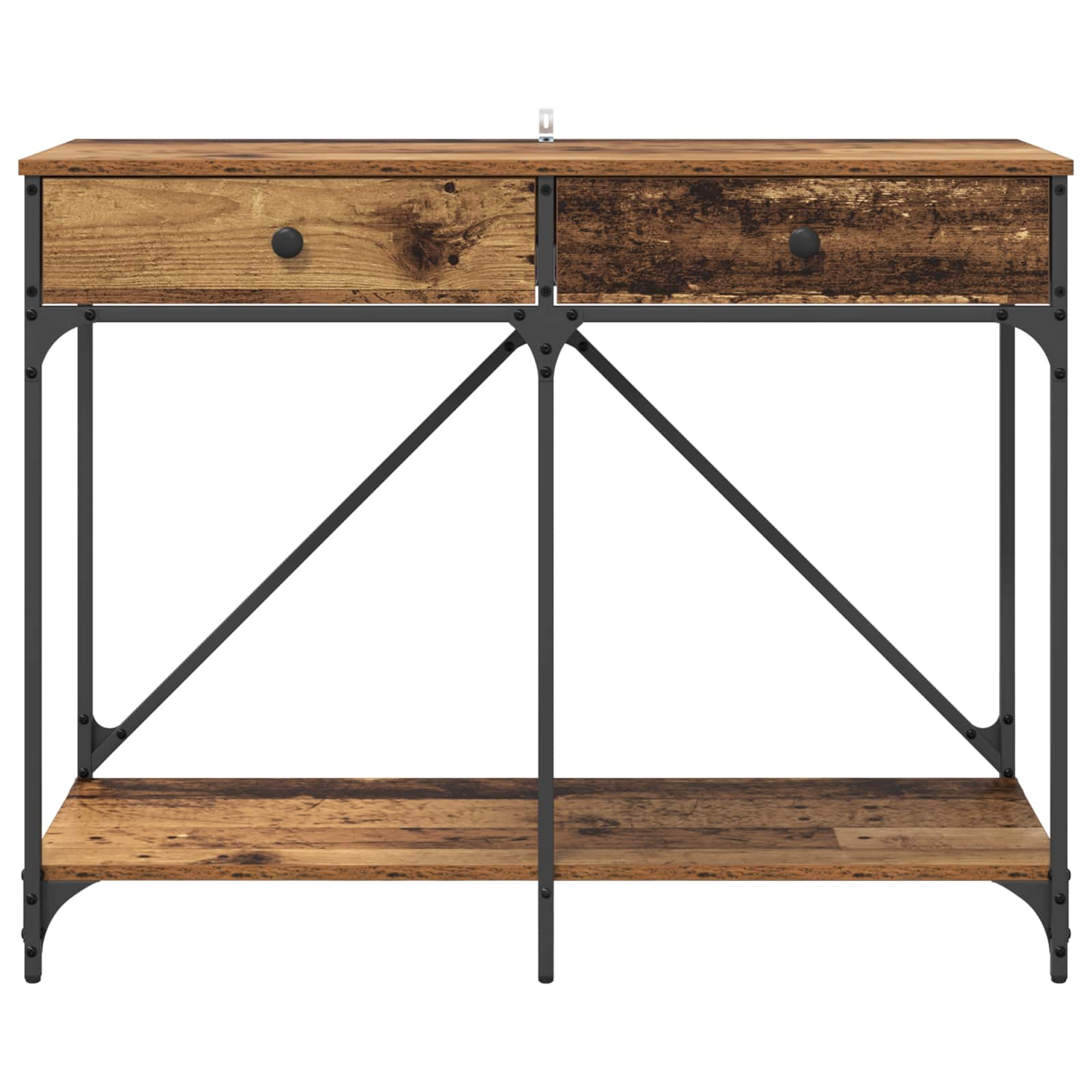 Table console Bois Ancien 100 x 39 x 78,5 cm Bois d'ingénierie - XIOS