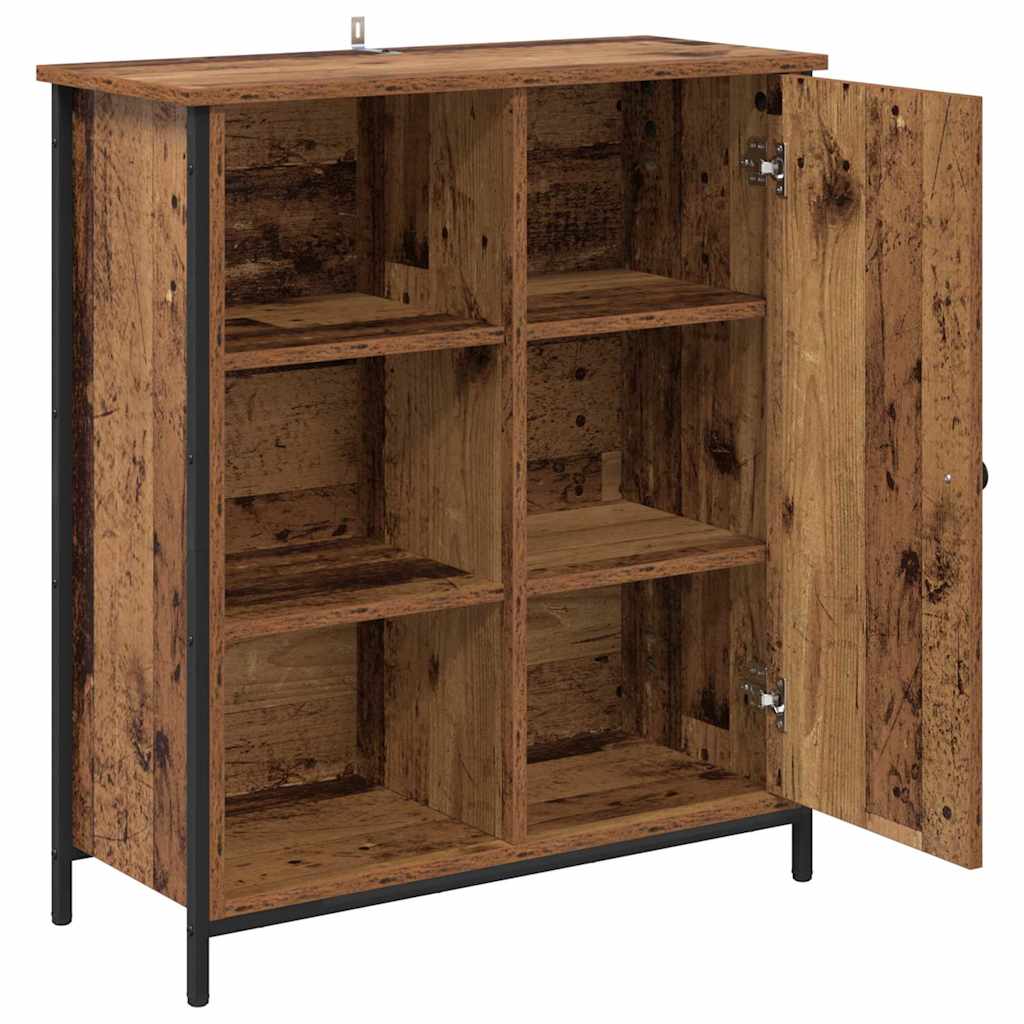 Buffet Bois Ancien 70 x 30 x 80 cm Bois d'ingénierie - XIOS