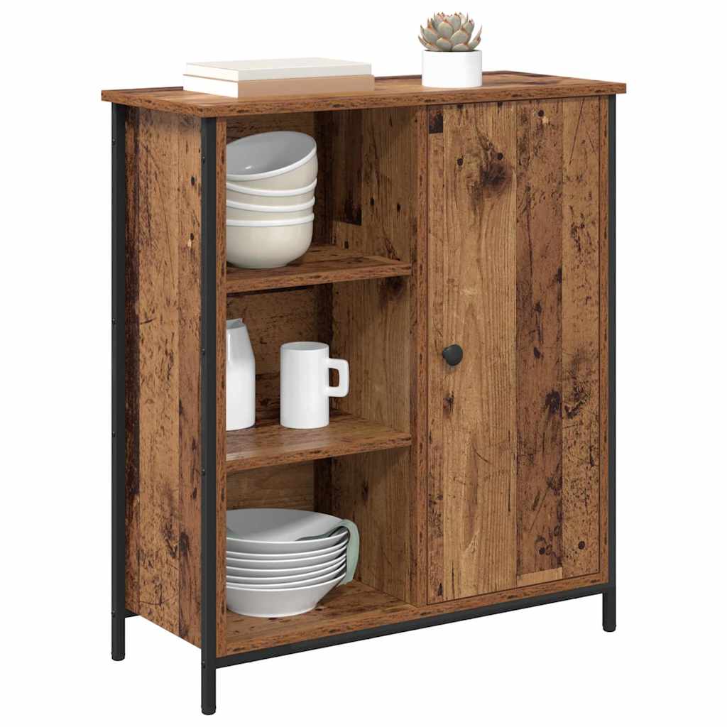 Buffet Bois Ancien 70 x 30 x 80 cm Bois d'ingénierie - XIOS