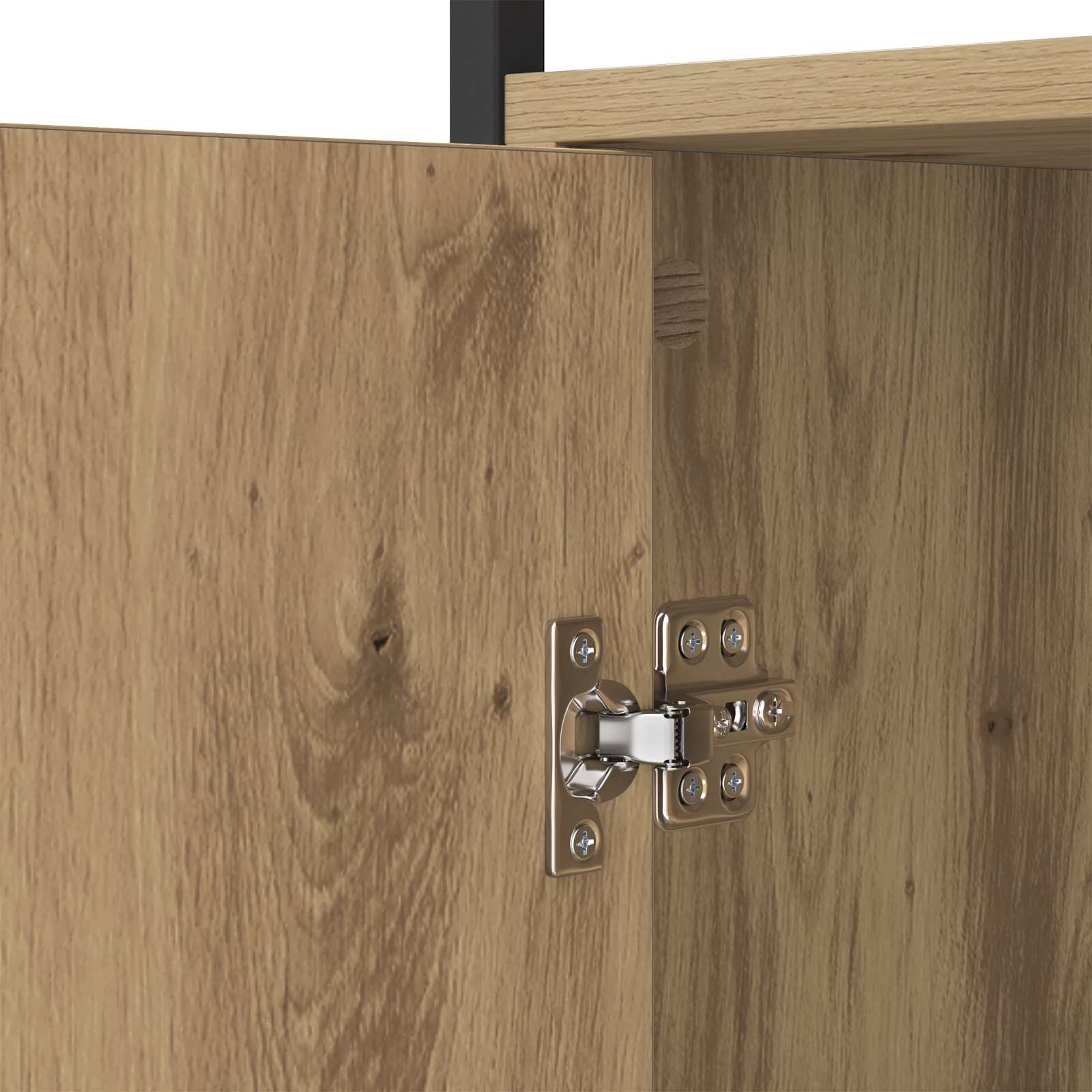 Buffet Chêne artisanal 100 x 35 x 80 cm Bois d'ingénierie - XIOS