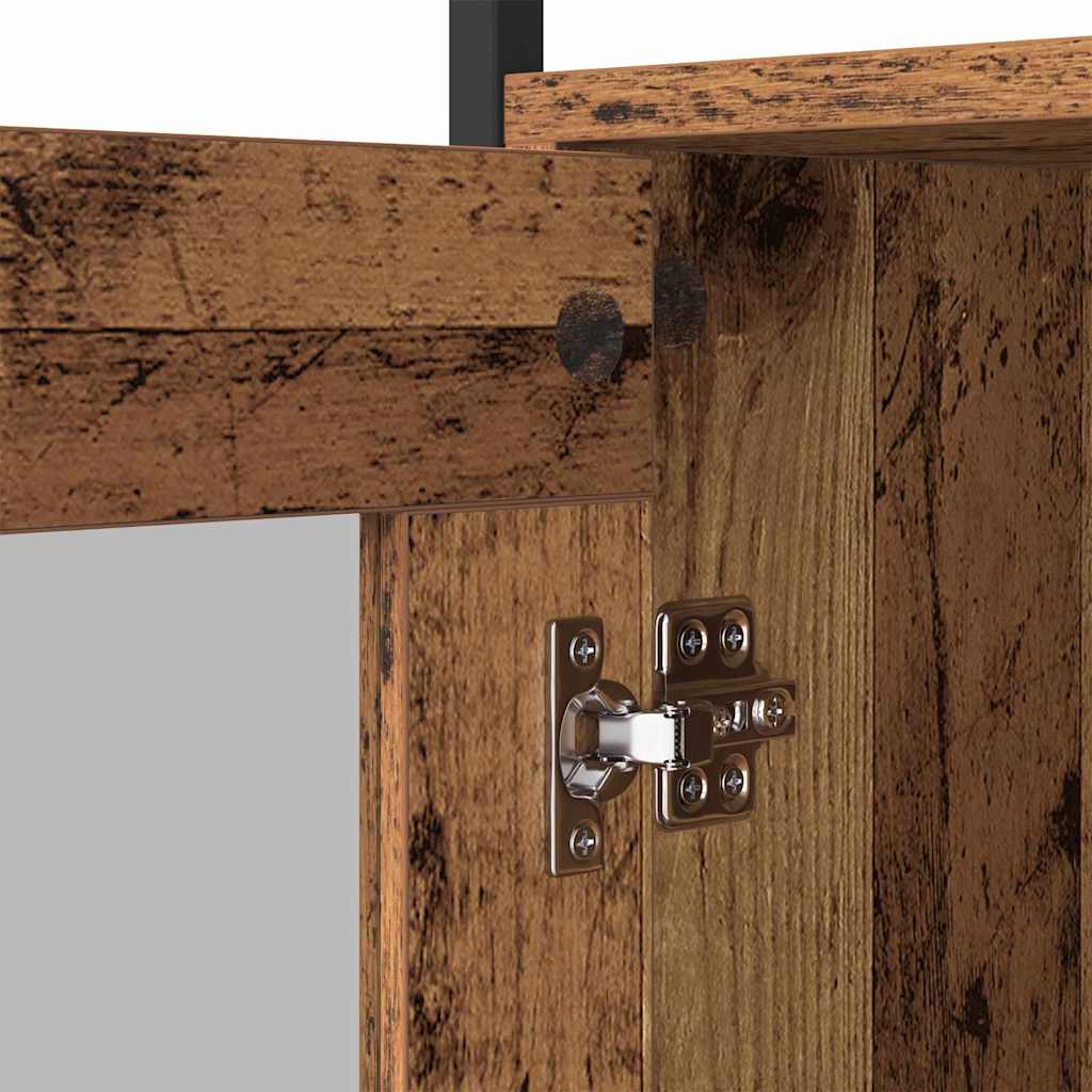 Buffet Bois Ancien 100 x 35 x 80 cm Bois d'ingénierie - XIOS