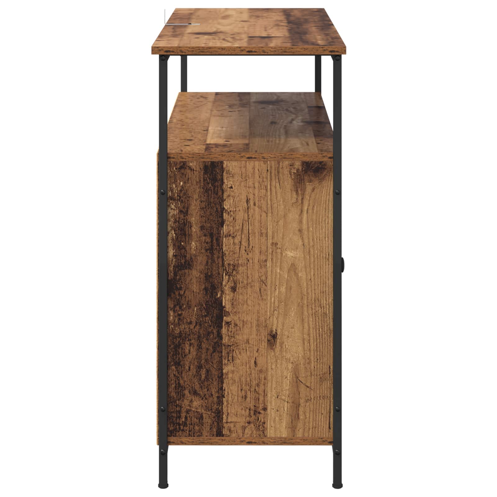 Buffet Bois Ancien 100 x 35 x 80 cm Bois d'ingénierie - XIOS