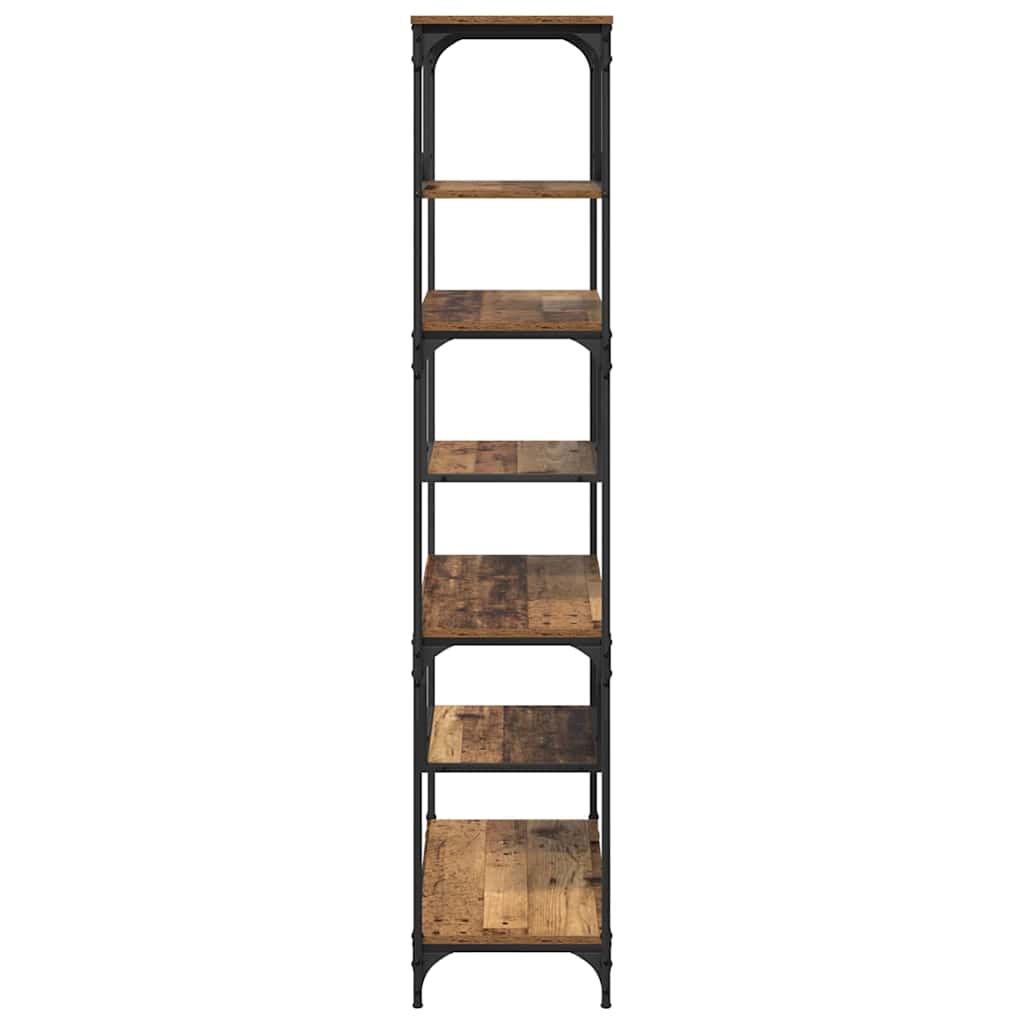 Bibliothèque Bois ancien 81 x 36 x 176 cm Bois d'ingénierie - XIOS