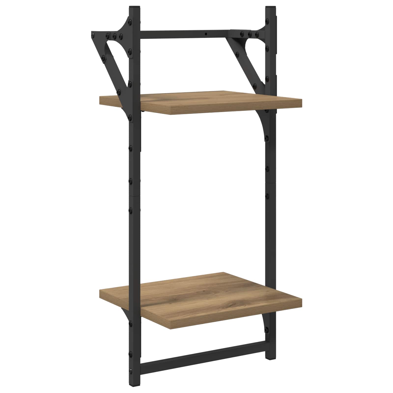 Ensemble d'étagères murales avec étagère 6 pcs Chêne artisanal - XIOS