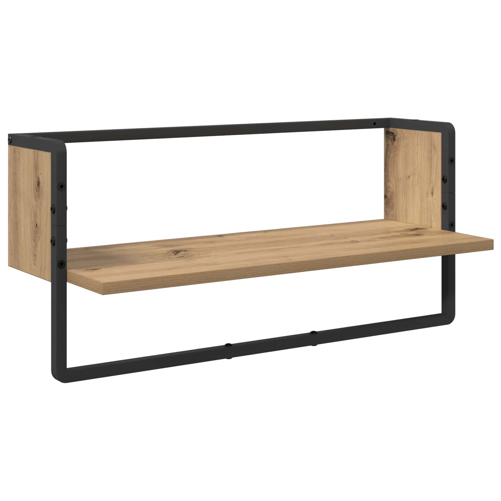Ensemble d'étagères murales avec étagère 6 pcs Chêne artisanal - XIOS