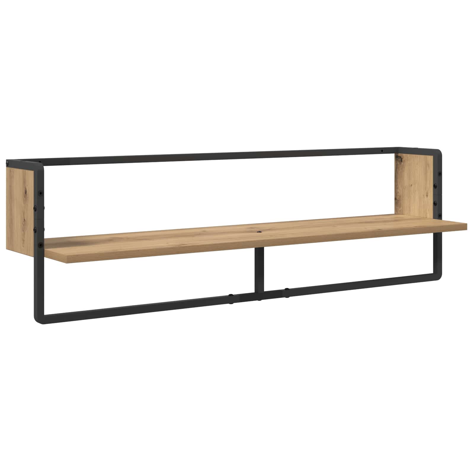 Ensemble d'étagères murales avec étagère 6 pcs Chêne artisanal - XIOS