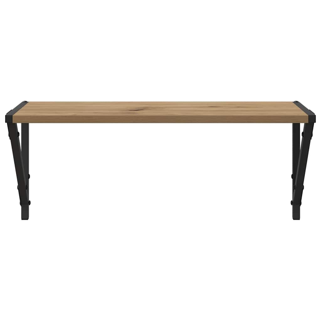 Étagères Murales 2 pcs Chêne artisanal 60 x 25 x 25,5 cm - XIOS