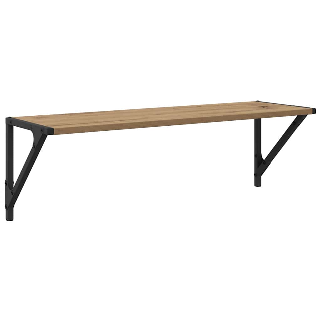 Étagères Murales 2 pcs Chêne artisanal 80 x 25 x 25,5 cm - XIOS