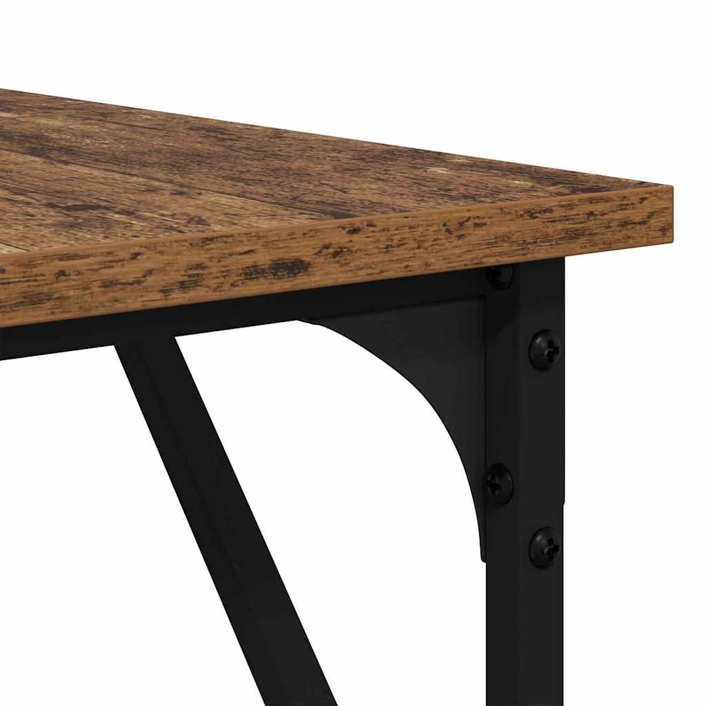 Bureau Bois Ancien 149 x 149 x 75 cm Bois d'ingénierie - XIOS