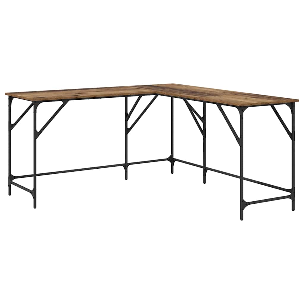 Bureau Bois Ancien 149 x 149 x 75 cm Bois d'ingénierie - XIOS