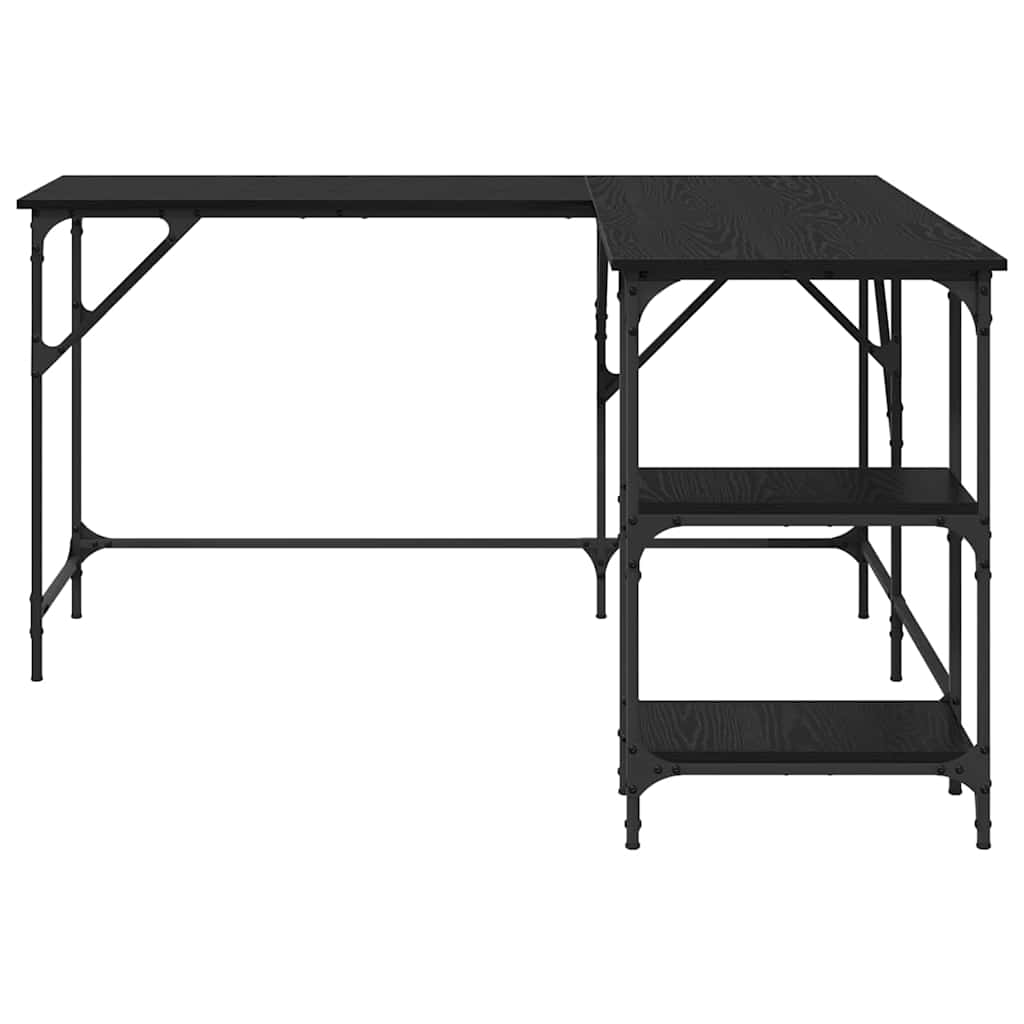 Bureau Chêne noir 139 x 139 x 75 cm Bois d'ingénierie - XIOS