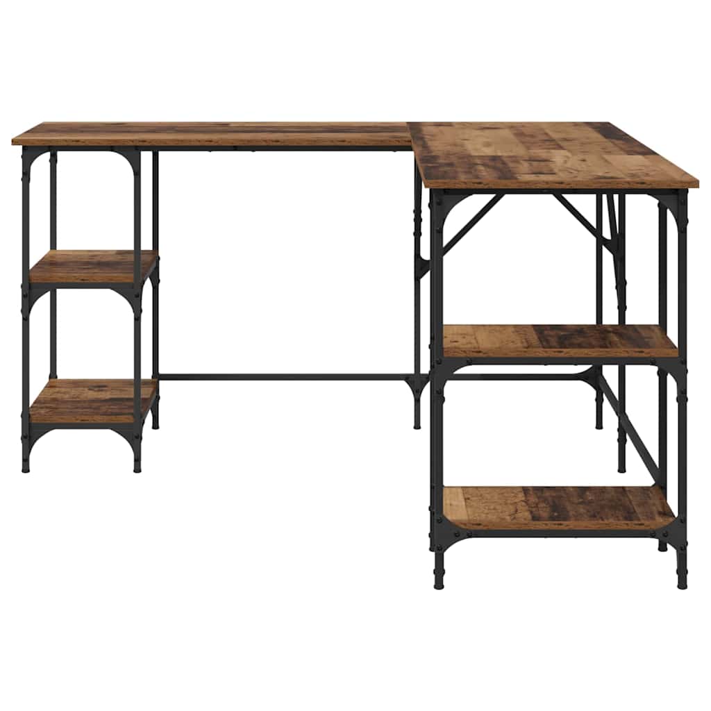 Bureau Bois Ancien 139 x 139 x 75 cm Bois d'ingénierie - XIOS