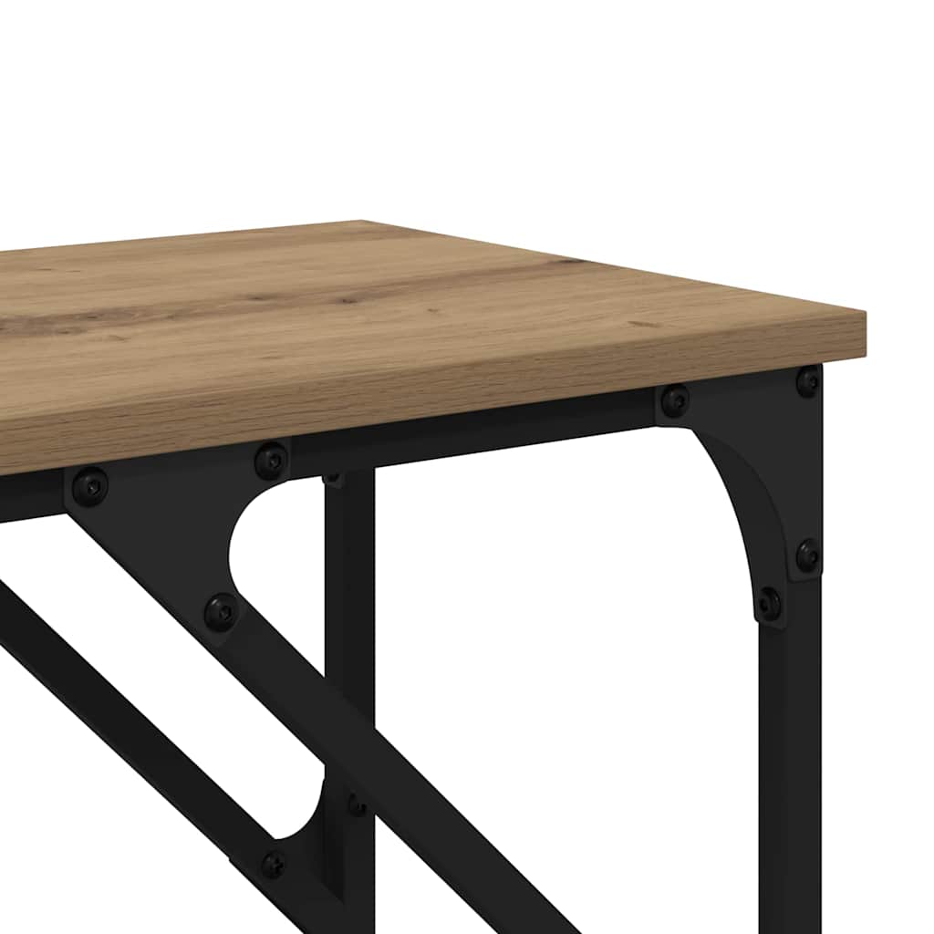 Table console chêne artisanal 180 x 29 x 75 cm - XIOS