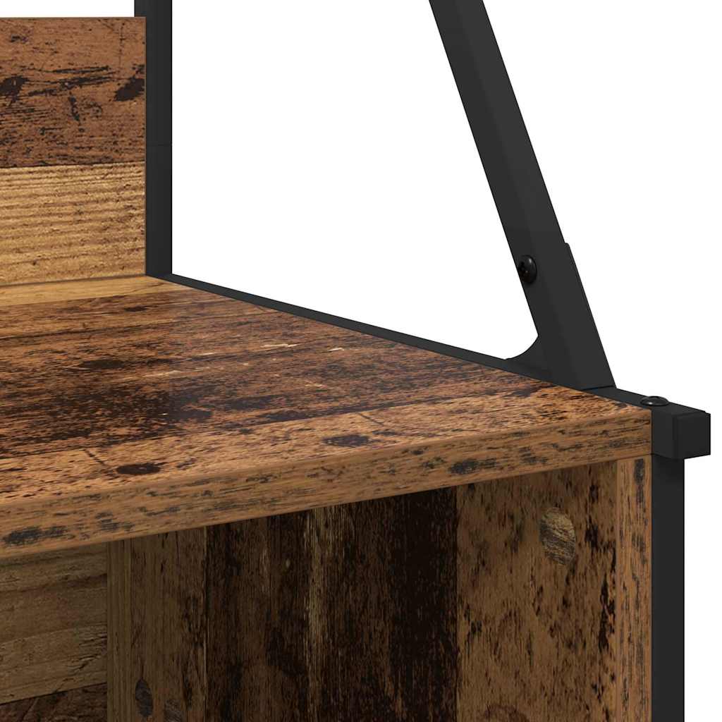 Porte-vêtements Bois Ancien 100 x 41 x 184 cm Bois d'ingénierie - XIOS