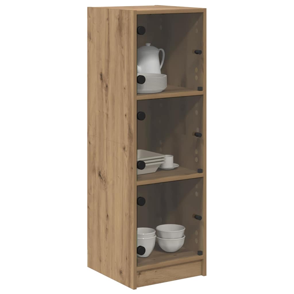 Haut Armoire Chêne artisanal 35 x 37 x 109 cm Bois d'ingénierie - XIOS