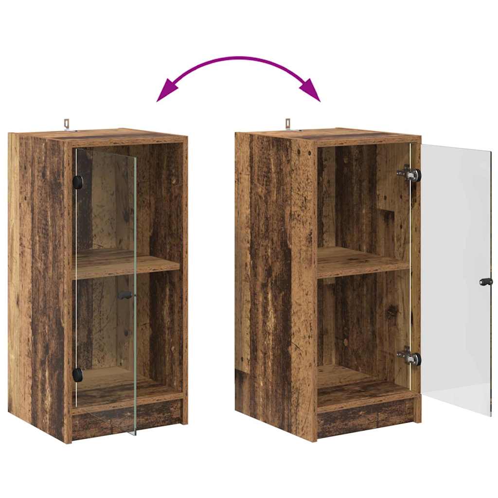 Buffet Bois ancien 35 x 37 x 76 cm Bois d'ingénierie - XIOS