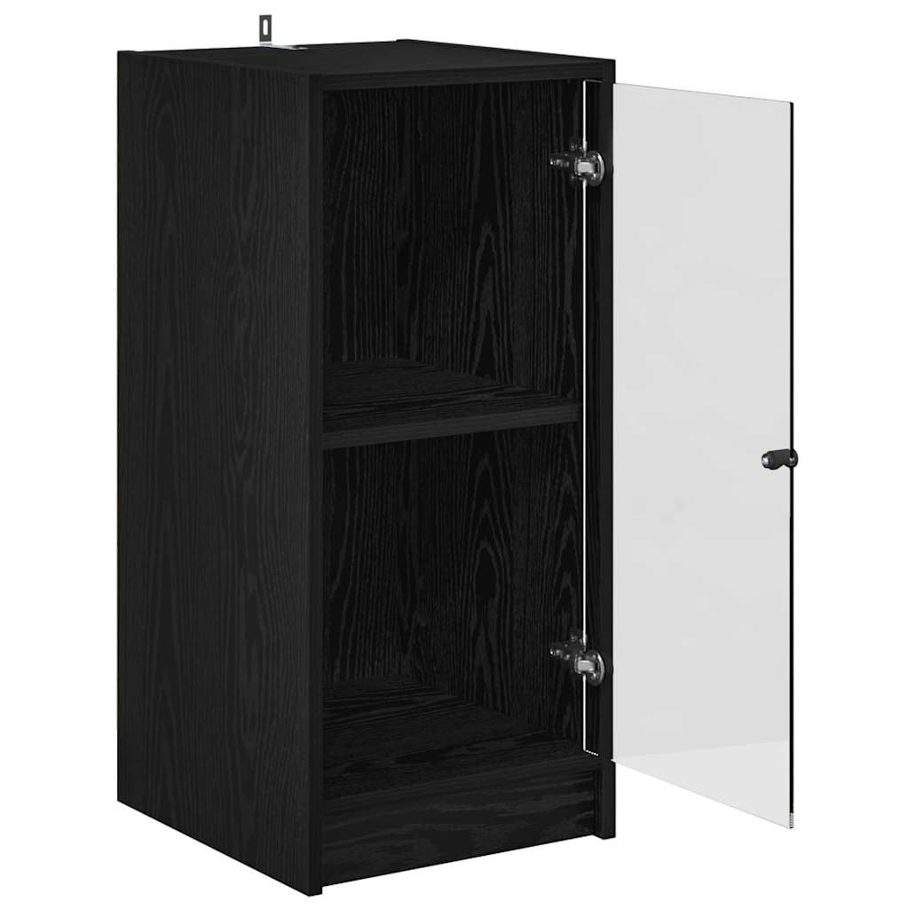 Buffet Chêne noir 35 x 37 x 76 cm Bois d'ingénierie - XIOS