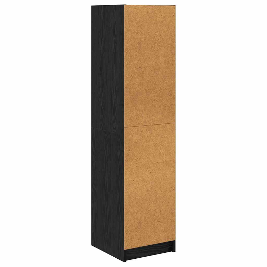 Haut Armoire Chêne noir 35 x 37 x 142 cm Bois d'ingénierie - XIOS