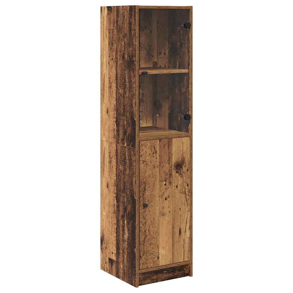 Haut Armoire Bois Ancien 35 x 37 x 142 cm Bois d'ingénierie - XIOS