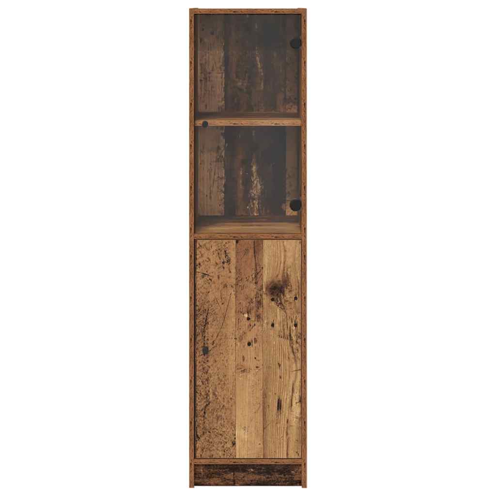 Haut Armoire Bois Ancien 35 x 37 x 142 cm Bois d'ingénierie - XIOS