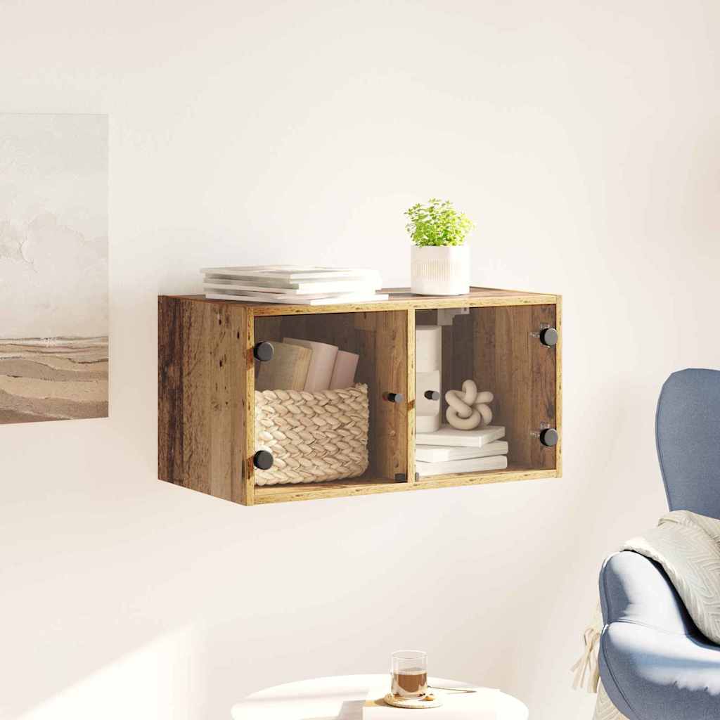 Meuble mural Bois Ancien 68 x 37 x 35 cm Bois d'ingénierie - XIOS