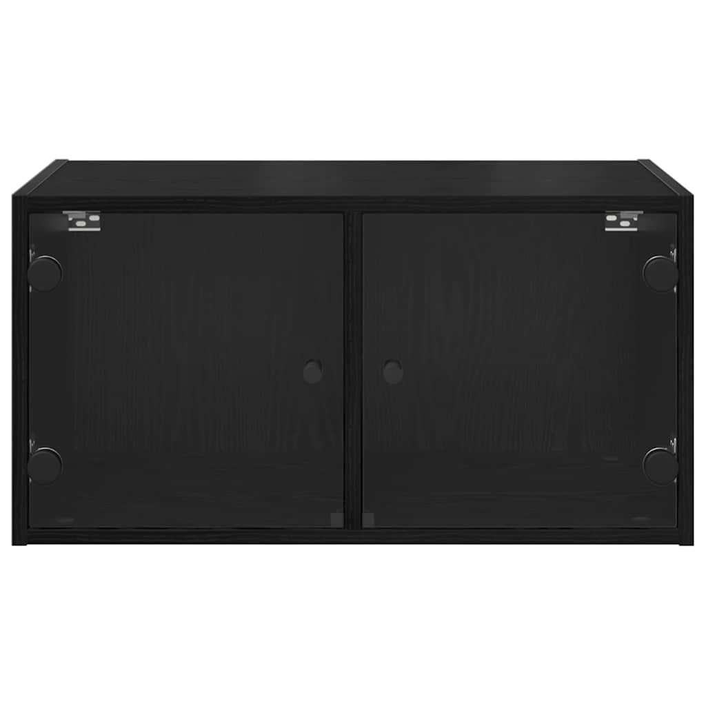 Cabinets muraux Montage mural 2 pcs Chêne noir 68 x 37 x 35 cm - XIOS