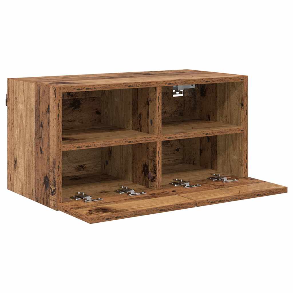 Meubles TV muraux 2 pcs Bois Ancien 60 x 30 x 30 cm - XIOS