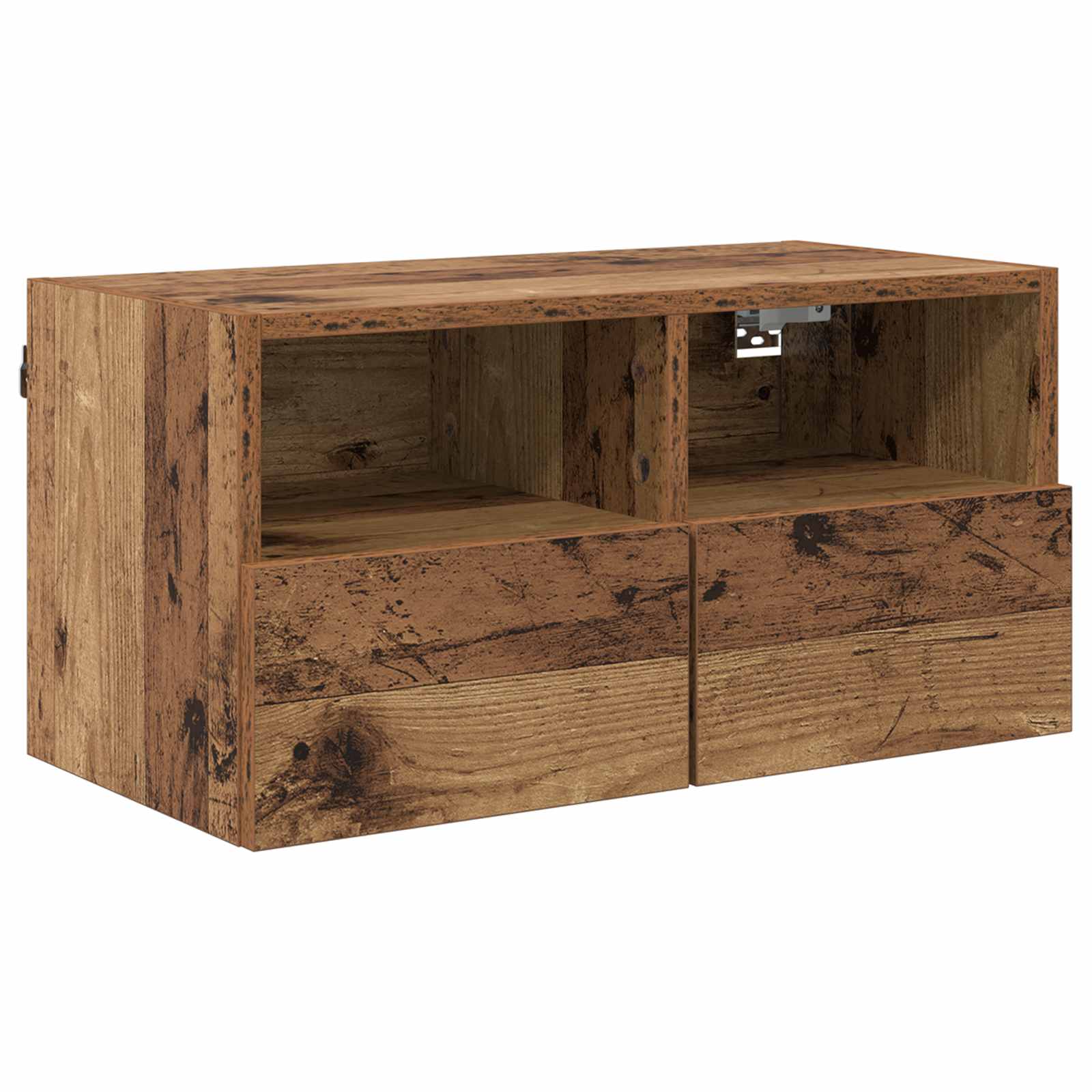 Meubles TV muraux 2 pcs Bois Ancien 60 x 30 x 30 cm - XIOS