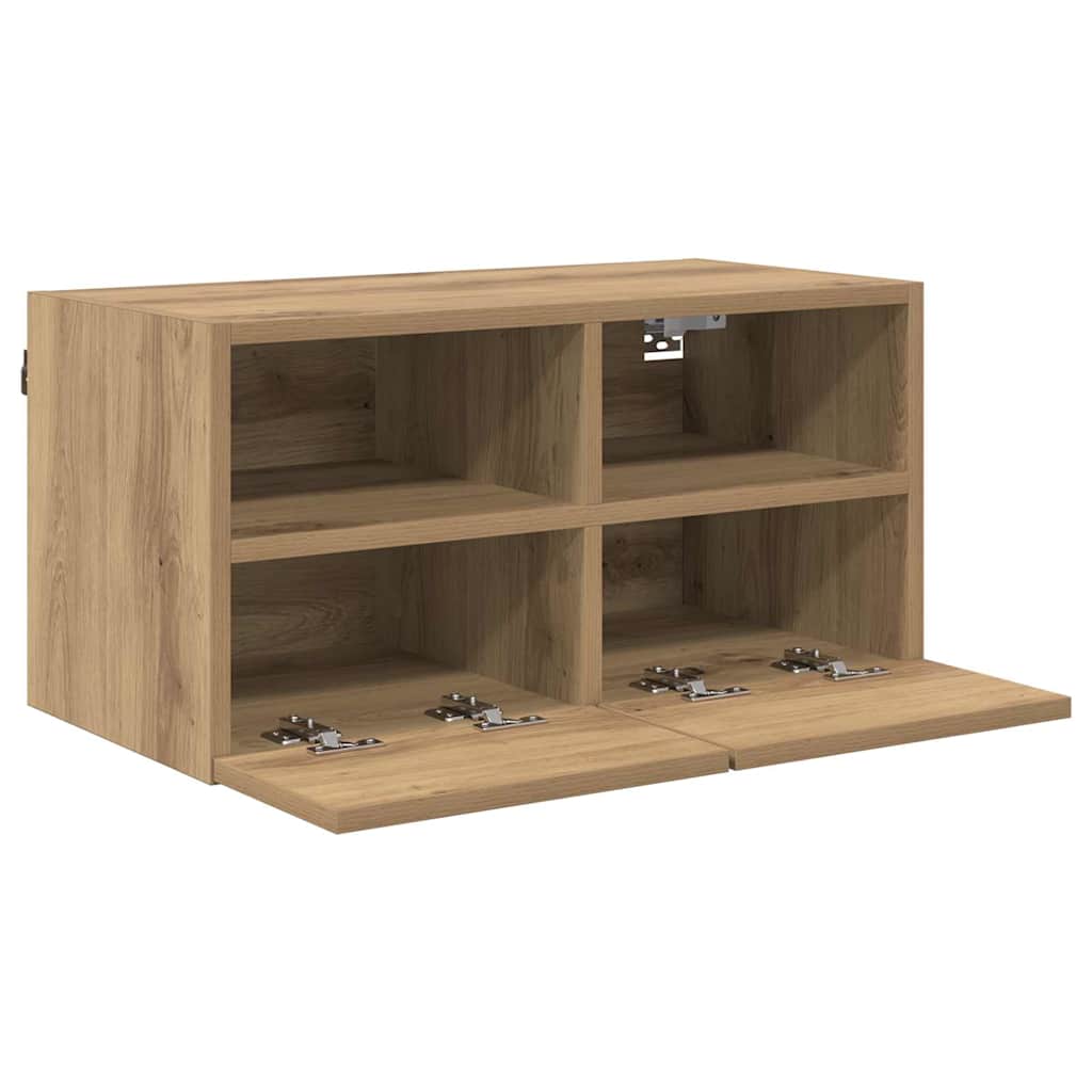 Meubles TV muraux 2 pcs Chêne artisanal 60 x 30 x 30 cm - XIOS